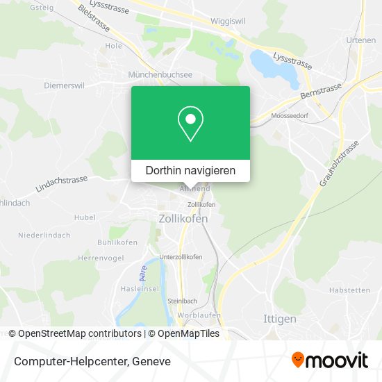 Computer-Helpcenter Karte