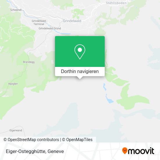 Eiger-Ostegghütte Karte