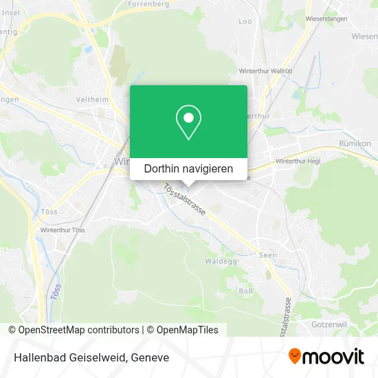 Hallenbad Geiselweid Karte