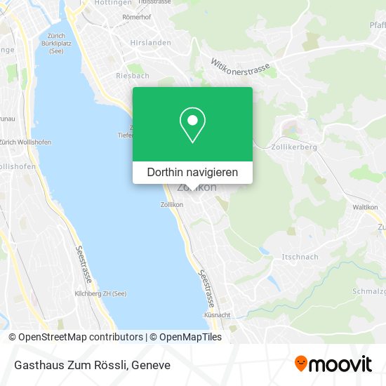 Gasthaus Zum Rössli Karte