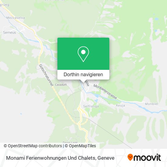 Monami Ferienwohnungen Und Chalets Karte