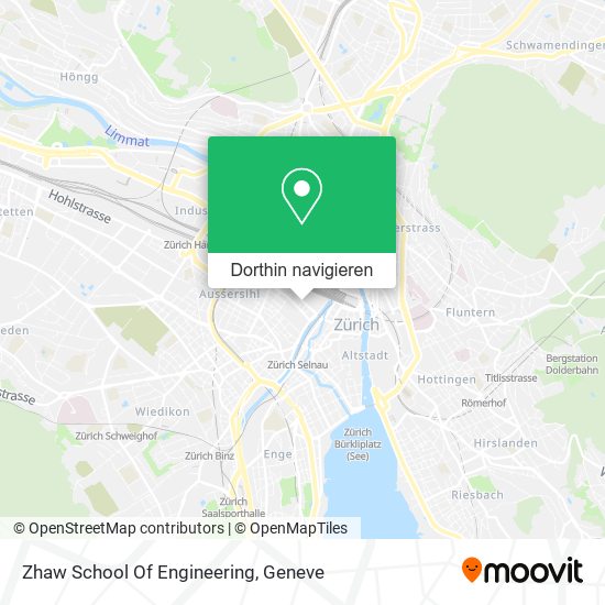 Zhaw School Of Engineering‎ Karte