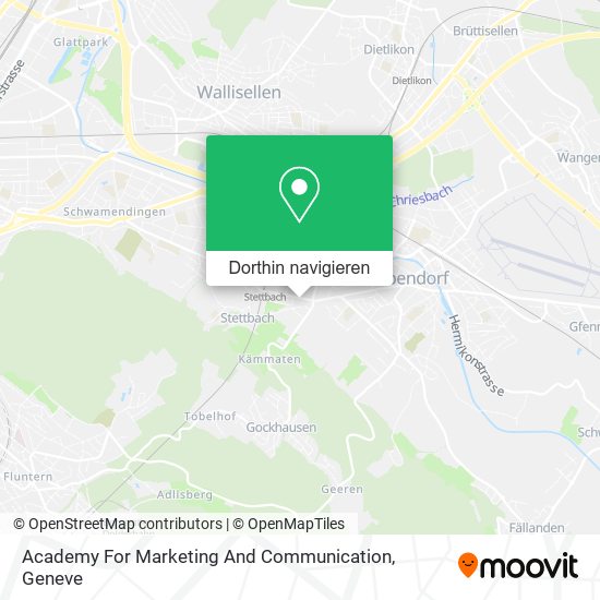 Academy For Marketing And Communication Karte