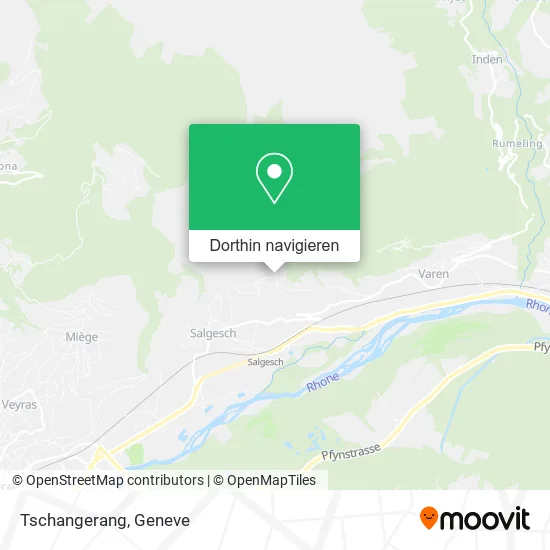 Tschangerang Karte