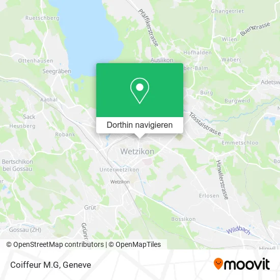 Coiffeur M.G Karte