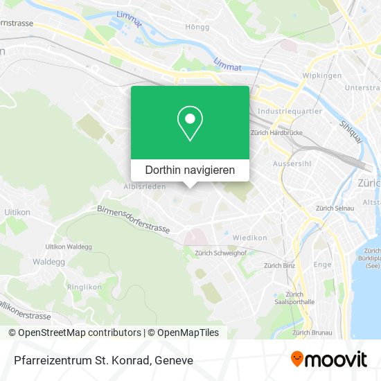 Pfarreizentrum St. Konrad Karte