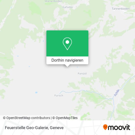 Feuerstelle Geo-Galerie Karte