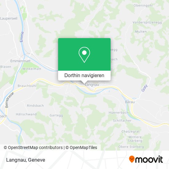 Langnau Karte