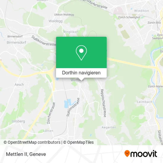 Mettlen II Karte