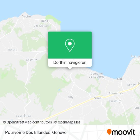 Pourvoirie Des Ellandes Karte