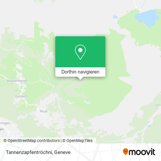 Tannenzapfentröchni Karte