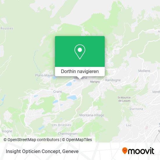 Insight Opticien Concept Karte