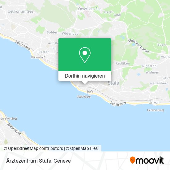 Ärztezentrum Stäfa Karte