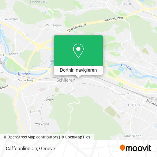 Caffeonline.Ch Karte