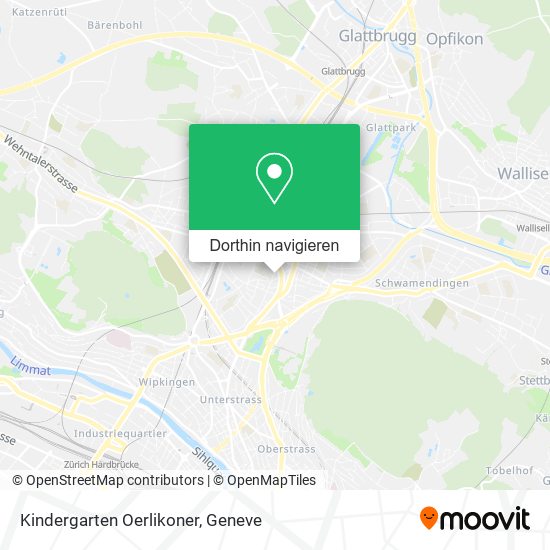 Kindergarten Oerlikoner Karte