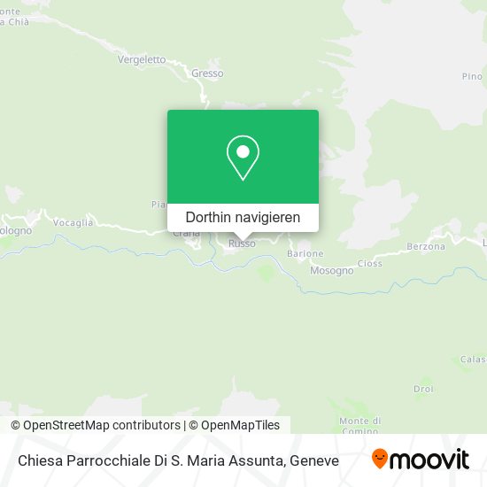 Chiesa Parrocchiale Di S. Maria Assunta Karte