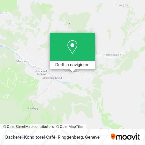 Bäckerei-Konditorei-Café- Ringgenberg Karte