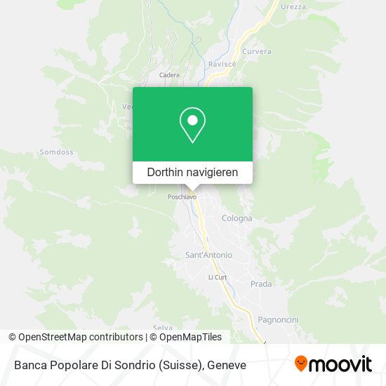 Banca Popolare Di Sondrio (Suisse) Karte