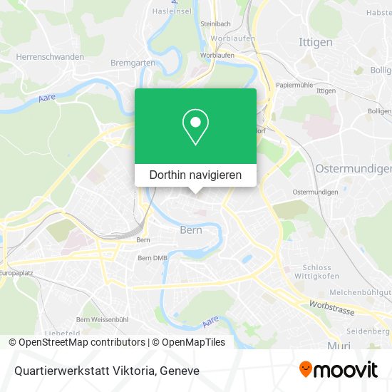 Quartierwerkstatt Viktoria Karte