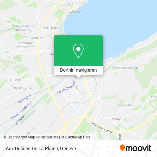 Aux Délices De La Plaine Karte