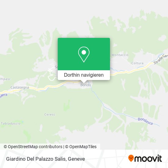 Giardino Del Palazzo Salis Karte