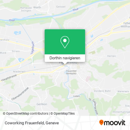 Coworking Frauenfeld Karte