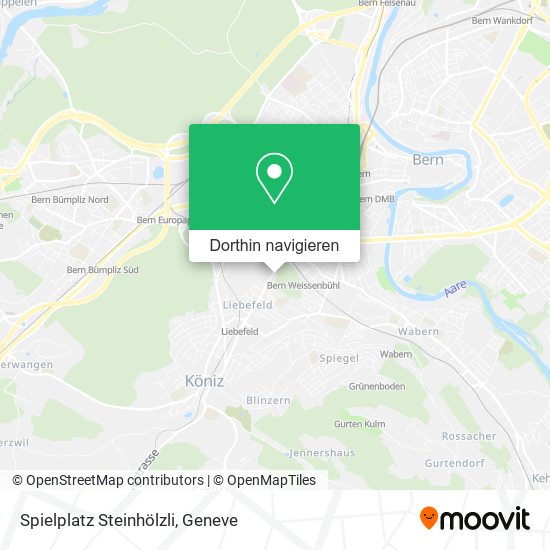 Spielplatz Steinhölzli Karte