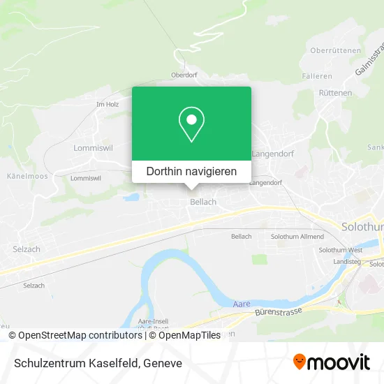 Schulzentrum Kaselfeld Karte