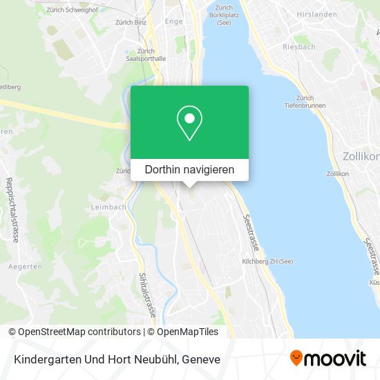 Kindergarten Und Hort Neubühl Karte