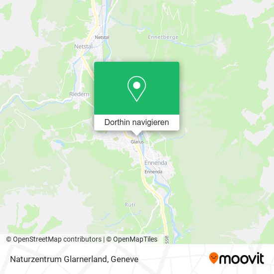 Naturzentrum Glarnerland Karte