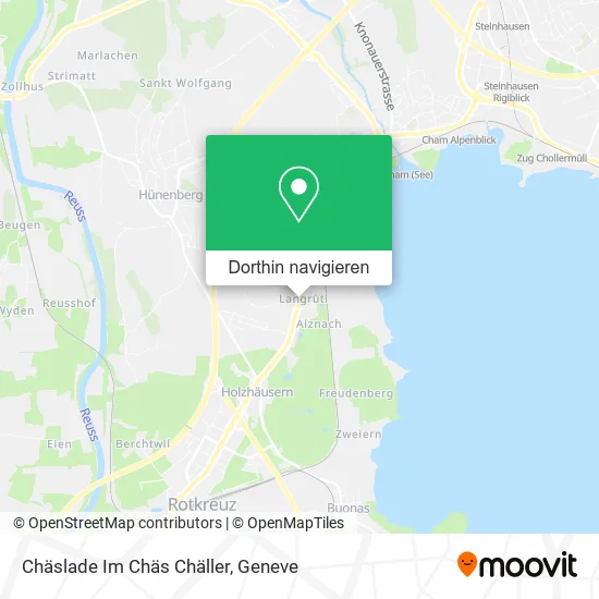 Chäslade Im Chäs Chäller Karte