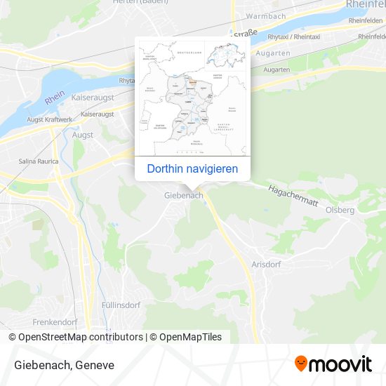 Giebenach Karte