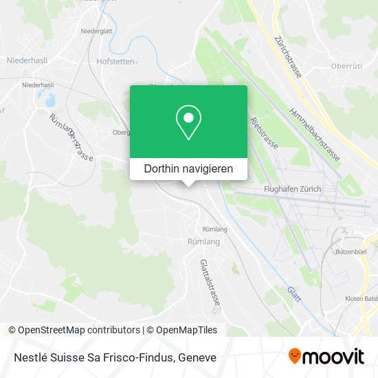 Nestlé Suisse Sa Frisco-Findus Karte