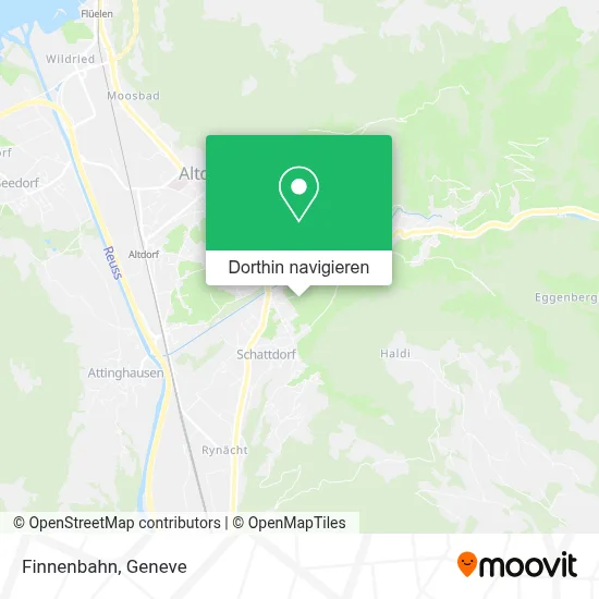 Finnenbahn Karte