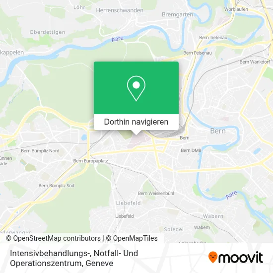 Intensivbehandlungs-, Notfall- Und Operationszentrum Karte