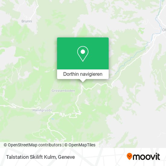Talstation Skilift Kulm Karte