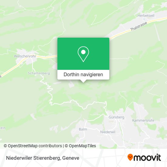 Niederwiler Stierenberg Karte