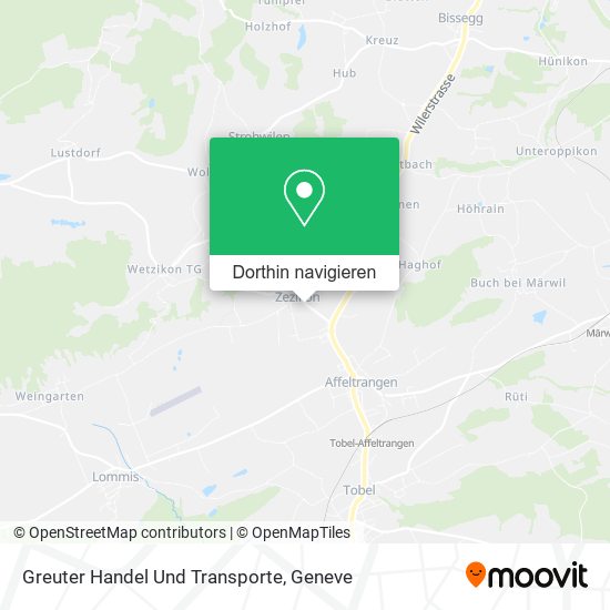 Greuter Handel Und Transporte Karte