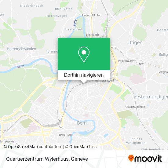 Quartierzentrum Wylerhuus Karte