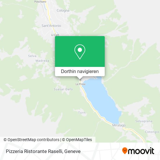Pizzeria Ristorante Raselli Karte