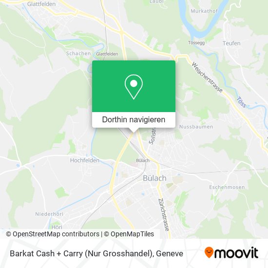 Barkat Cash + Carry (Nur Grosshandel) Karte