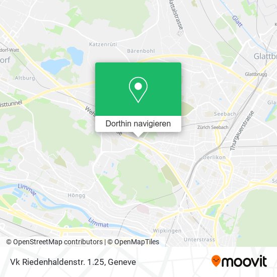 Vk Riedenhaldenstr. 1.25 Karte