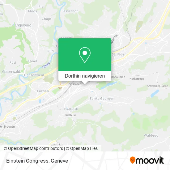 Einstein Congress Karte