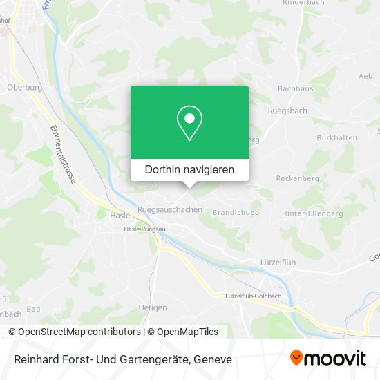 Reinhard Forst- Und Gartengeräte Karte