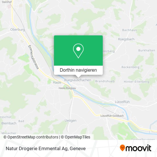 Natur Drogerie Emmental Ag Karte