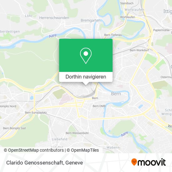 Clarido Genossenschaft Karte