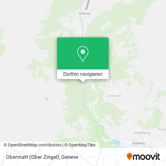 Obermatt (Ober Zingel) Karte