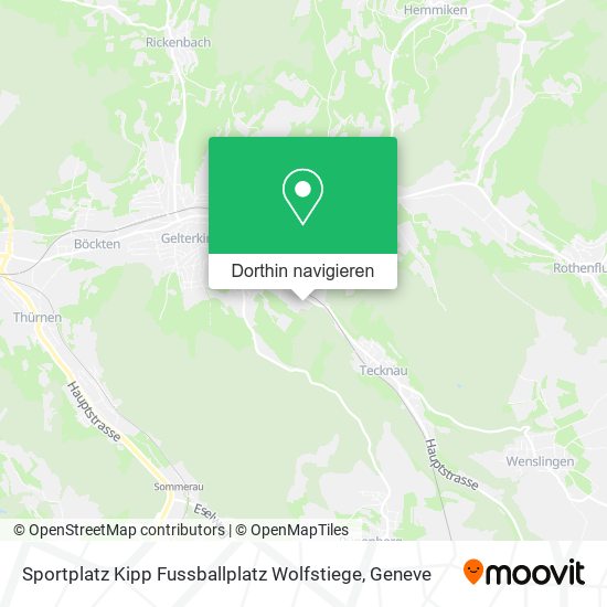 Sportplatz Kipp Fussballplatz Wolfstiege Karte