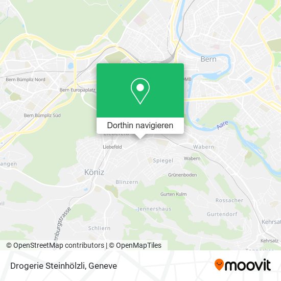 Drogerie Steinhölzli Karte