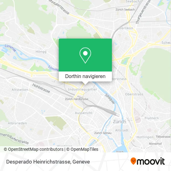 Desperado Heinrichstrasse Karte